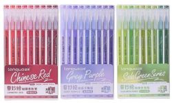 LANGUO - ENSEMBLE DE 9 CRAYONS ACRYLIQUES À POINTE FINE POUR MANDALAS ET COLORIAGE PAR NUMÉROS ASST